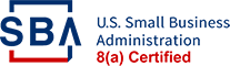 US Small Business Administration SBA 8(a) certified (logo)